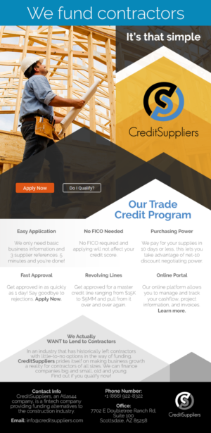 Email template for construction companies | E-Mail Marketing-Design von Richard Teran