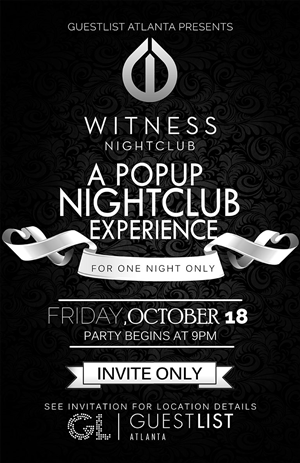 Flyer Design by jshan for Guestlist | Design #2398977