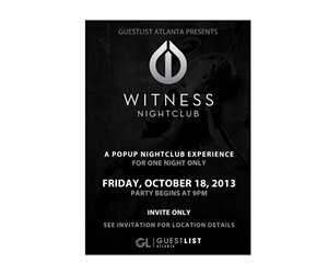 Flyer Design by Nebojsa Aleksic for Guestlist | Design #2402923