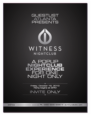 Flyer Design by MasterMind for Guestlist | Design #2379875