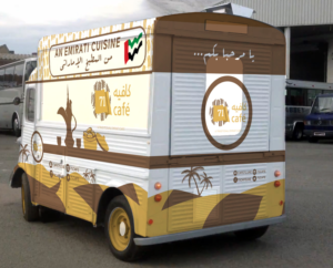 Food Truck Branding, design and 3D perspective | Graphic Design by Hatem