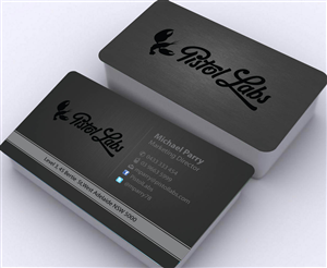 Sleek business card design for digital agency. | Business Card Design by Sbss