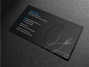 Sleek business card design for digital agency. | Business Card Design by Atvento Graphics