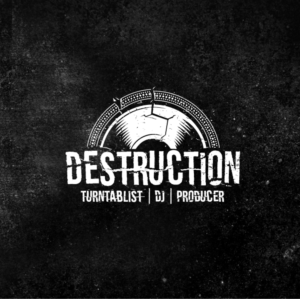 DESTRUCTION (upper or lowercase) | Logo-Design von Digihex