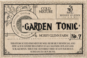 Bottle Label for Garden Tonic No7  | Verpackungs-Design von PONIES AND ALIENS