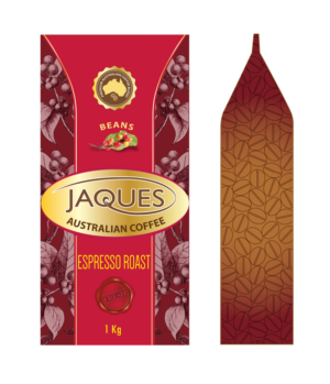 Packaging Design by ERICK ANDRE VOORNEMAN for Jaques Australian Coffee | Design #12081674