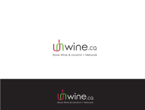 UNWine.ca | Logo Design by hd