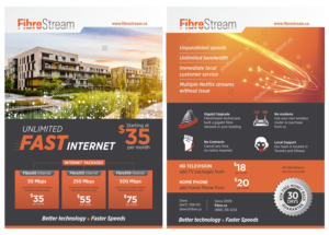 Internet service provider (ISP) flyer | Flyer Design by D Creative