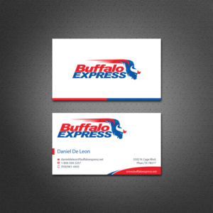 Buffalo Express needs Bussiness cards! | Business Card Design by Dezero