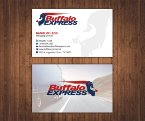 Buffalo Express needs Bussiness cards! | Business Card Design by Stylez Designz