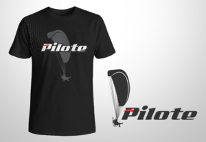 Paramotor with cool design and no picture 2 color | T-shirt Design by Rockalight