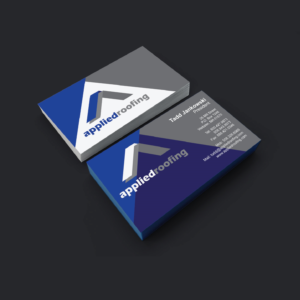 Business Card Design by dcruzcreative advertising for Applied Roofing Systems Inc | Design #12185302