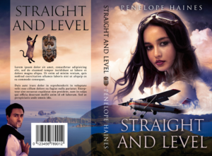 Book cover for a novel called Straight and Level | Buchumschlag Design von dienel96