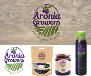 Aronia Growers, LLC | Logo-Design von Khoo