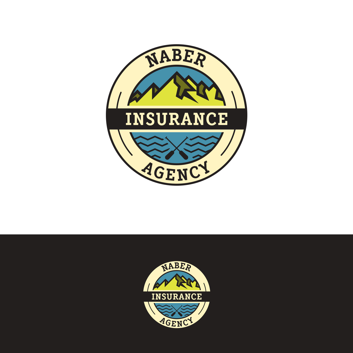 Logo-Design von ZoneCraft Graphics für Naber Insurance Agency | Design #12292902