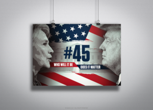 Political themed graphic for contemporary church sermon series | Graphic Design by DLab™