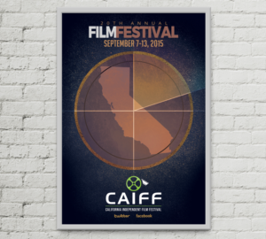 Poster Design by Brian Ellis for California Independent Film Festival | Design #12222053