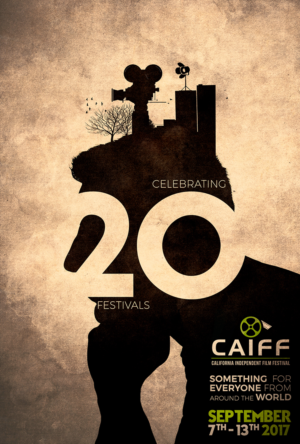 California Independent Film Festival 20th Annual Poster | Poster Design by B L X C K_R X I N B O W