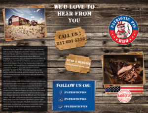 Brochure for New BBQ Catering Biz | Flyer-Design von aniep