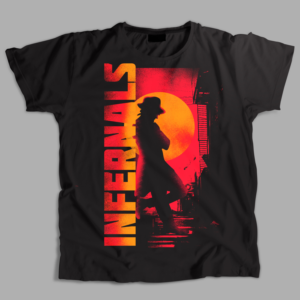 Silhouette of a Timeless Assassin | T-shirt Design by Heydale