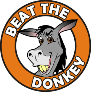 Cartoon of a donkey for BeatTheDonkey | Illustration Design by ChrisMoon