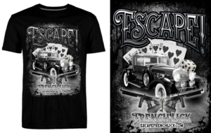 Escape! French Lick | T-Shirt-Design von wendyRV