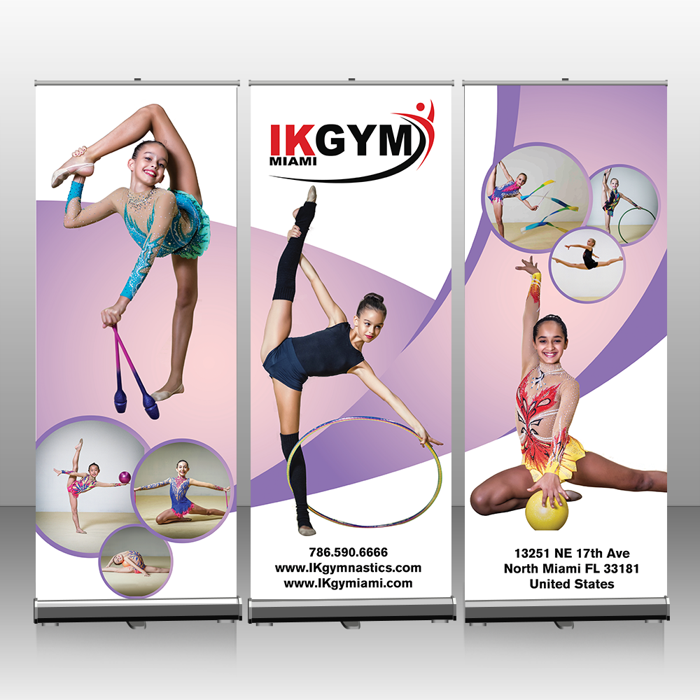 Poster Design by Mon01 for IKgym  | Design #12408770