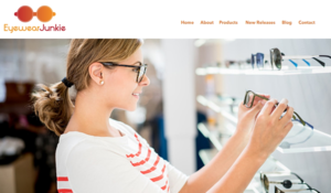 Startup Eyewear Store need Website | Web Design by -Marc-