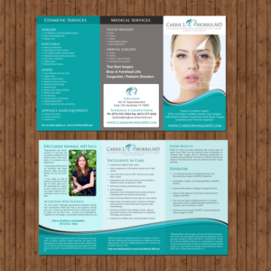 Dr Morris Brochure Plastic Surgeon | Flyer-Design von chandrayaan.creative