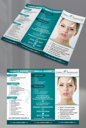 Dr Morris Brochure Plastic Surgeon | Flyer-Design von ecorokerz