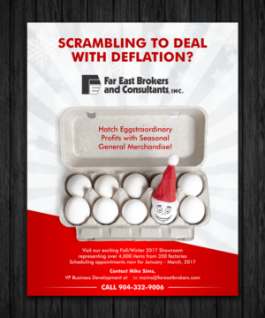 Fight Deflation with Seasonal General Merchandise - Far East Brokers & Consultants, Inc. | Advertisement Design by ecorokerz