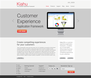 Kiahu - Customer Experience Software Company Web Design | Web Design by CreativeIyke