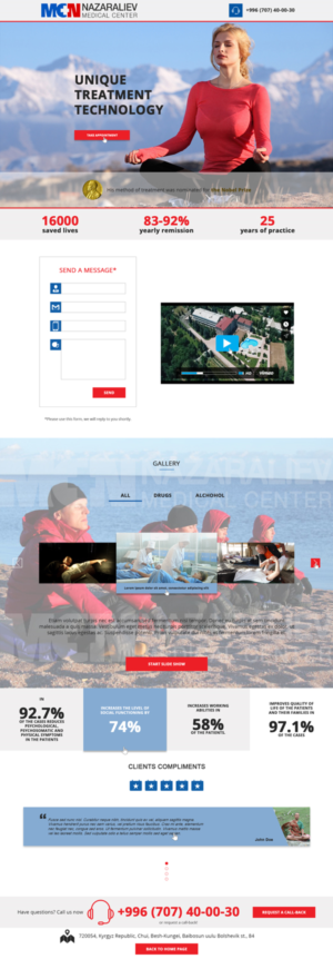 Landing Page Design by Sashony for this project | Design: #12829138