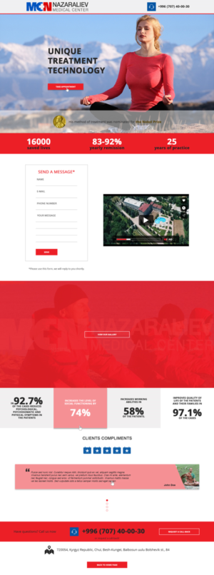 Landing Page Design by Sashony for this project | Design: #12840970