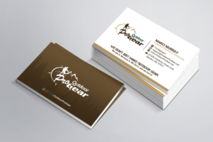 Outdoor Pro Gear - Business Card Design Project | Visitenkarten-Design von Sandaruwan