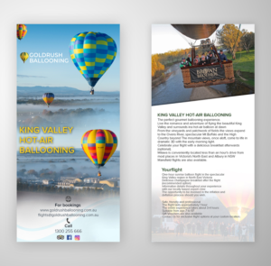 Hot-air ballooning company needs a DL-size flyer | Flyer-Design von SAI DESIGNS