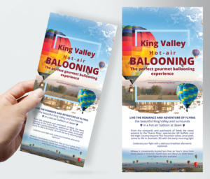 Hot-air ballooning company needs a DL-size flyer | Flyer-Design von Navisol Creatives