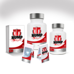 THUMP is a 8-minute, fast-acting, chewable form of Viagra | Packaging Design by Polina_pro