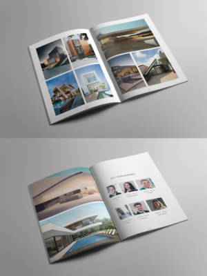 Corporate brochure for a multinational construction company | Broschüren-Design von Ted Vesania