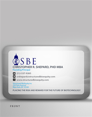 Asset Mgmt Firm Business Card Design Project | Business Card Design by disign