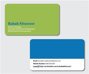 Business Card Design by dxp