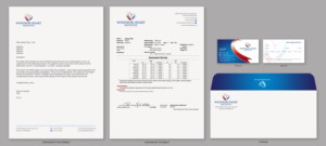 Stationery Design by Brand aid for Windsor Heart Institute | Design #12835903