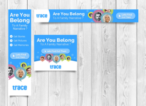 Family history tech product tailored for moms needs banner ads | Banner Ad Design by JustACreative1