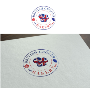 British Grocer + Bakery | Logo Design by RalucaV