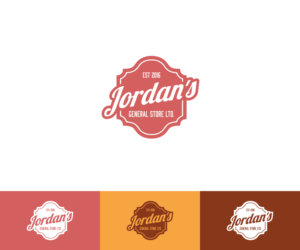 Jordan's General Store Ltd. est 2016 | Logo Design by VGB