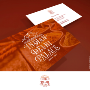 Indian Delhi Palace Business Card | Business Card Design by AU9USTO