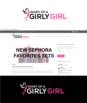 Diary of a Girly Girl | Logo Design by ecorokerz