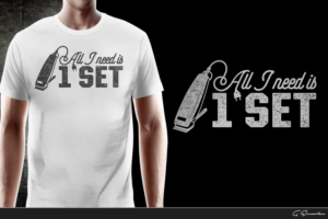 Hair industry T-shirt for barbers | T-Shirt-Design von G3K