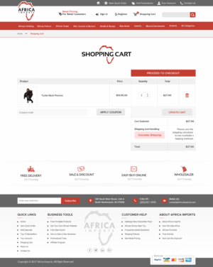 Wholesale e-commerce website re-design | Web-Design von Sbss