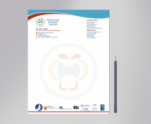 Letterhead Surgical Clinic ,Perth- Australia  | Stationery Design by Designs 2019